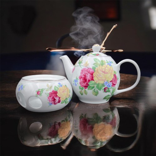 róża porcelanowy czjnik.JPG