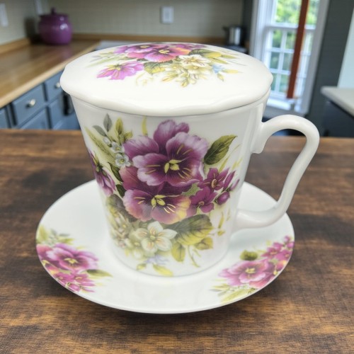 kubek do zaparzania herbaty bratek porcelana 10.JPG