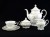 porcelanowy komplet śniadaniowy