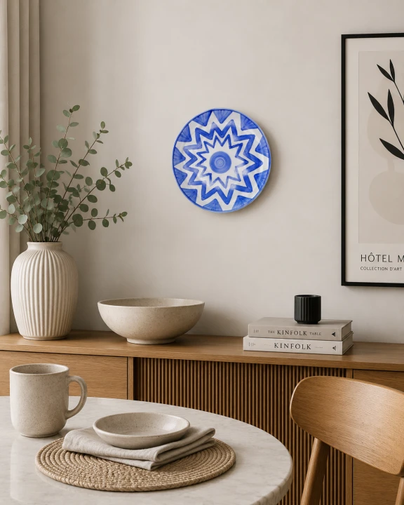 Patera- talerz- ręcznie malowany porcelana