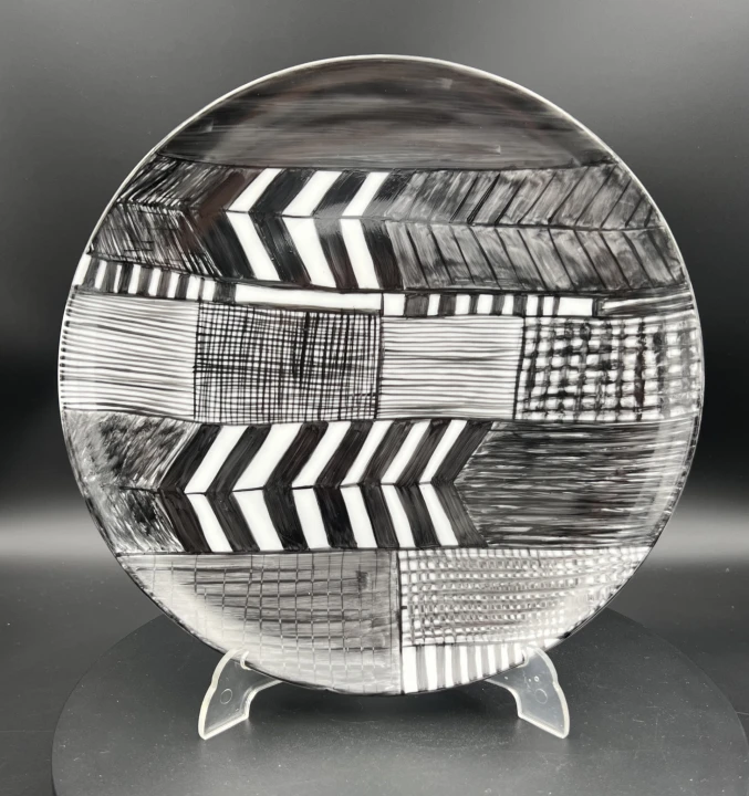 patera porcelanowa ręcznie malowana