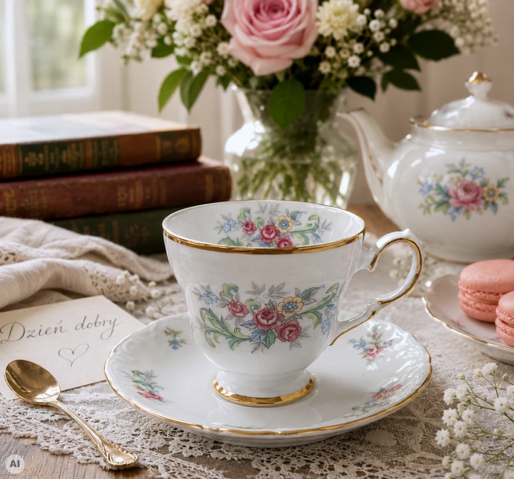 filiżanka do kawy porcelana polska