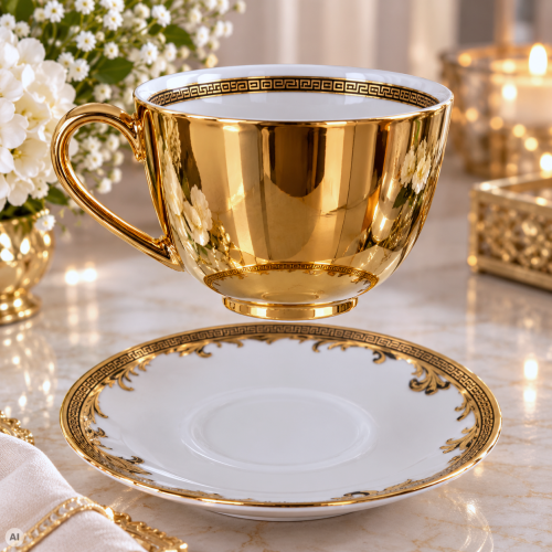 porcelanowa filiżanka do kawy