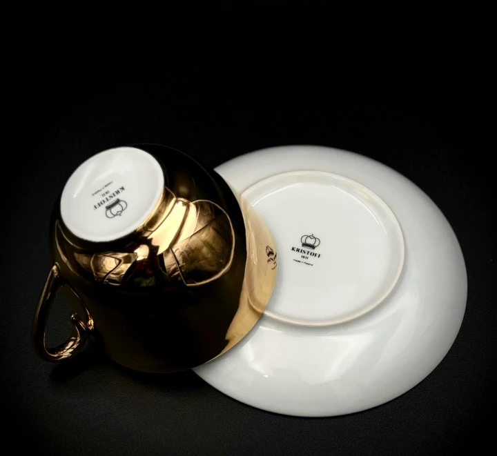 Filiżanka do kawy golden life porcelana