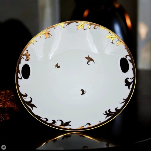 porcelanowa patera na owoce