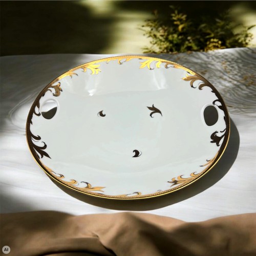 porcelanowa patera na owoce