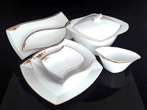 serwis obiadowy floralis