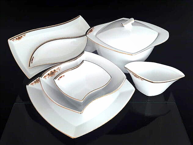 serwis obiadowy floralis