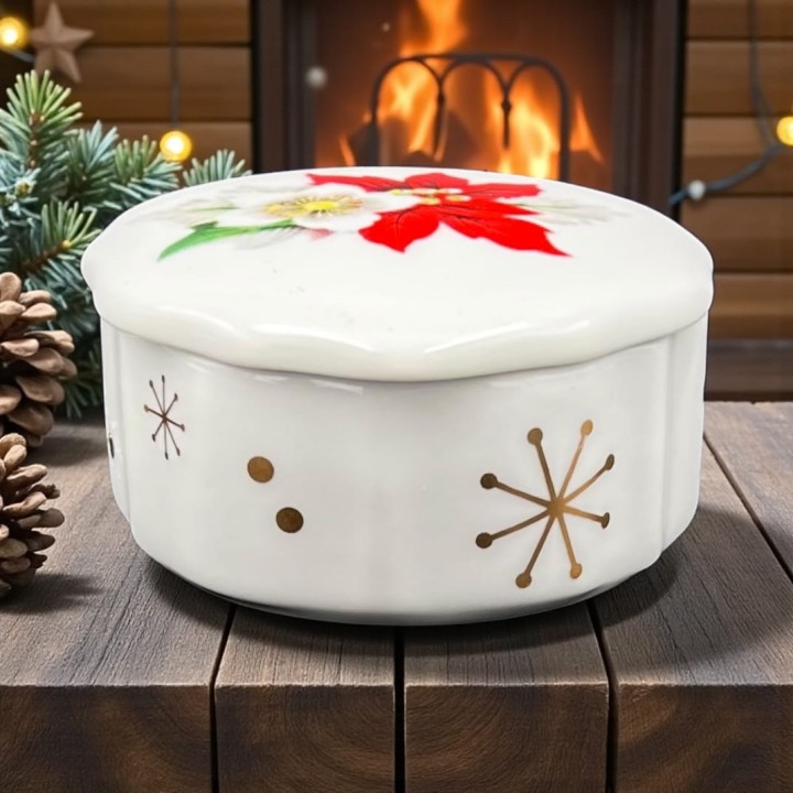 Porcelanowa szkatułka na biżuterię porcelana Kristoff