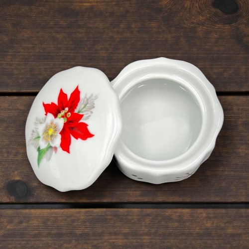 Porcelanowa szkatułka na biżuterię porcelana Kristoff 2