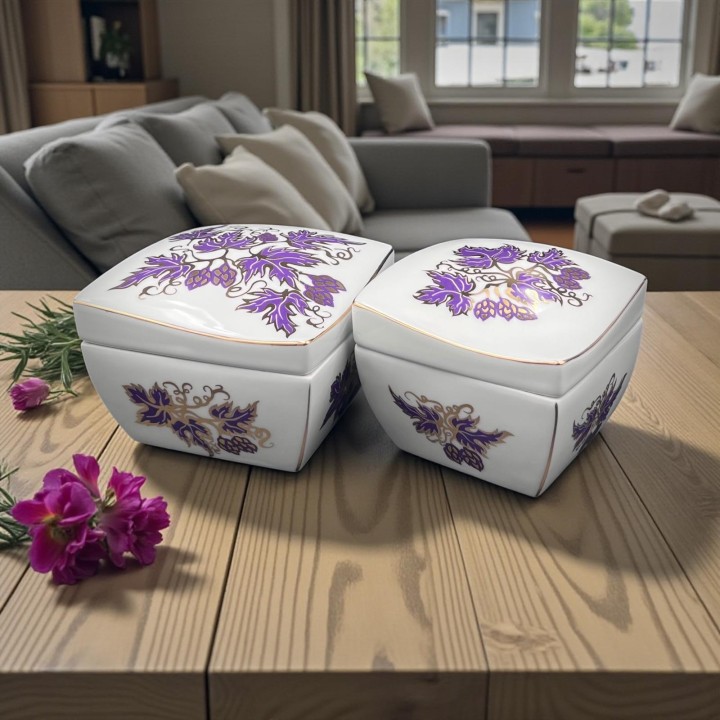 Bombonierka poorcelana Kristoff Wałbrzych 28