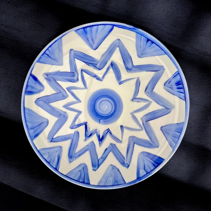 Patera- talerz- ręcznie malowany porcelana6