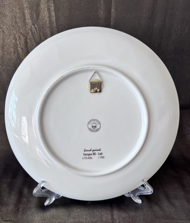 patera recznie malowana porcelana