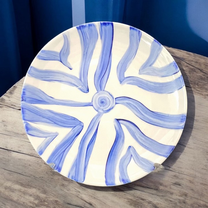 Patera- talerz- ręcznie malowany porcelana2