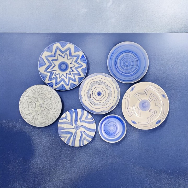 Patery- talerze- ręcznie malowane porcelana1